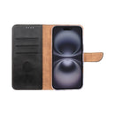 Rixus Bookcase For Apple iPhone 17 Black