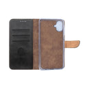 Rixus Bookcase For Samsung Galaxy A07 Black