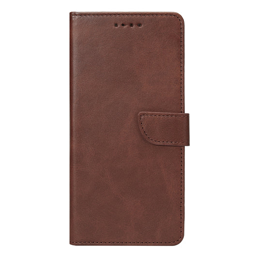 Rixus Bookcase For Apple iPhone 17 Brown