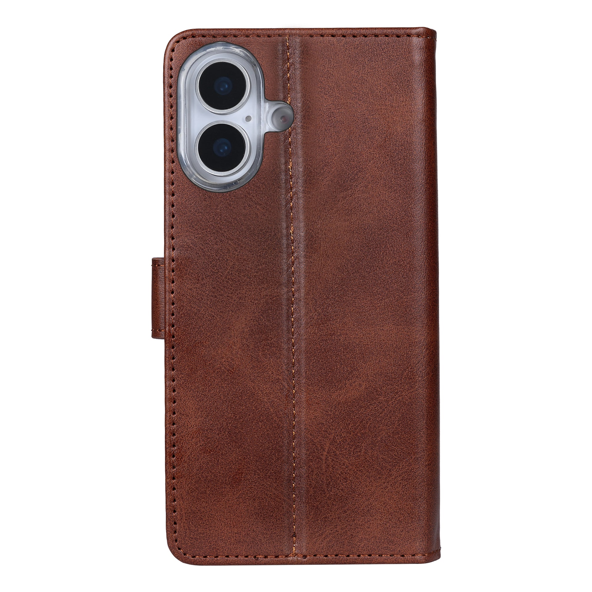 Rixus Bookcase For Apple iPhone 17 Brown