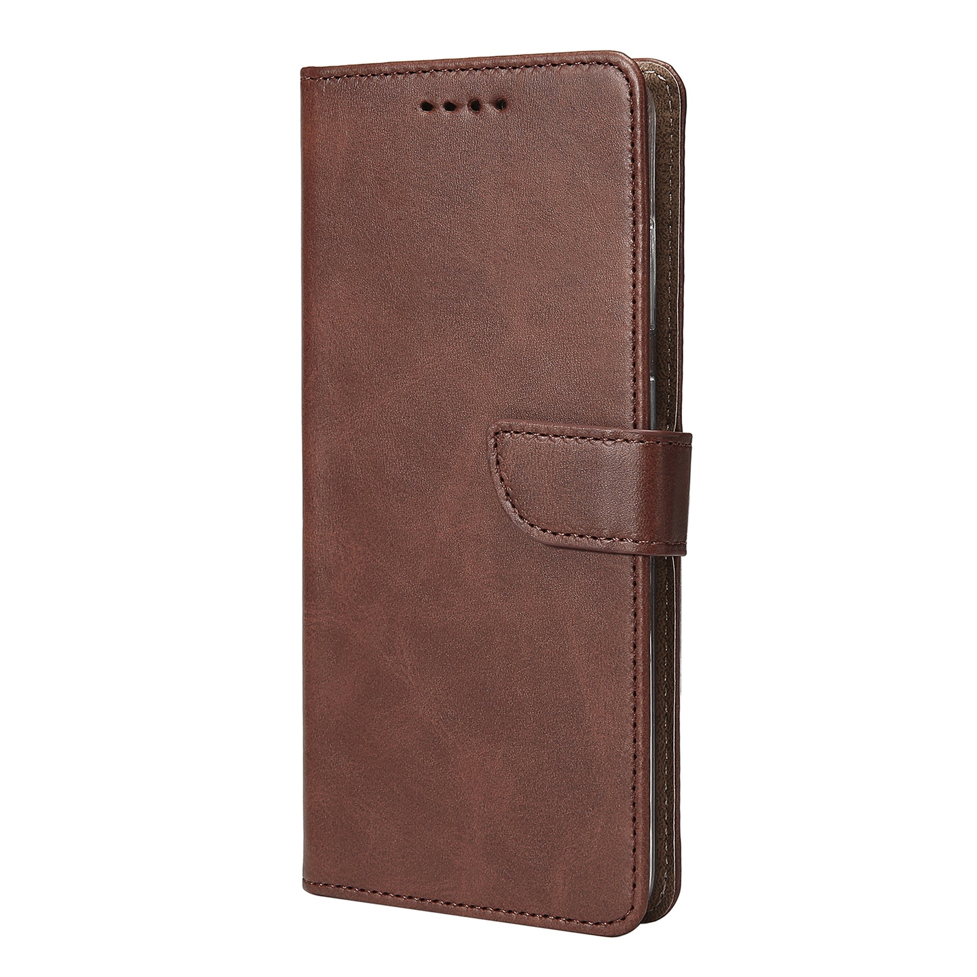 Rixus Bookcase For Apple iPhone 17 Brown