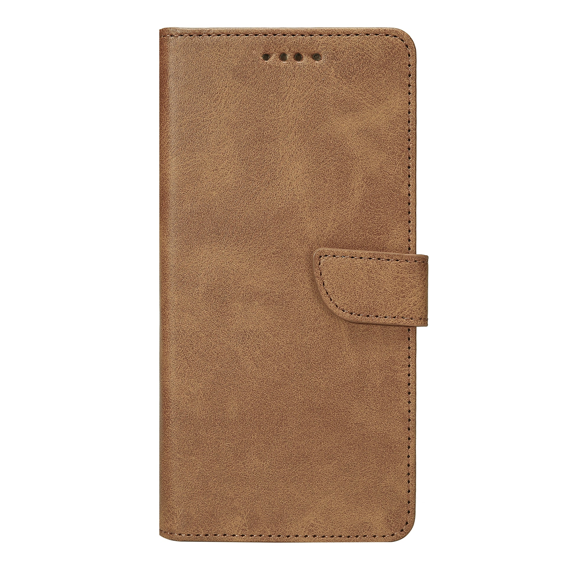 Rixus Bookcase For Apple iPhone 17 Light Brown