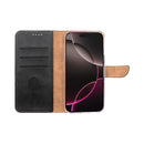 Rixus Bookcase For iPhone 17 Pro Black