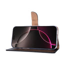 Rixus Bookcase For iPhone 17 Pro Black