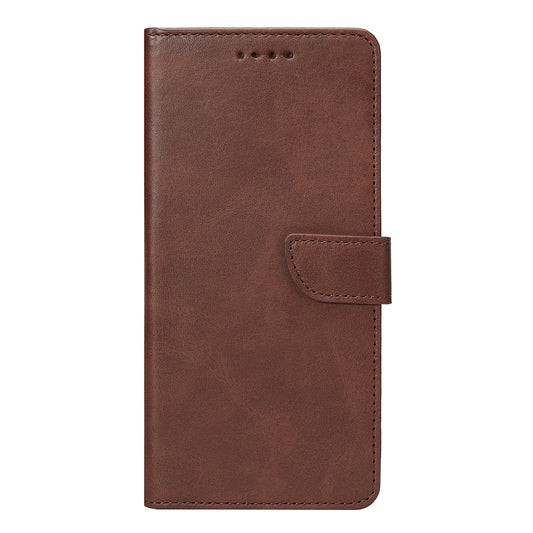 Rixus Bookcase For Apple iPhone 17 Pro Brown