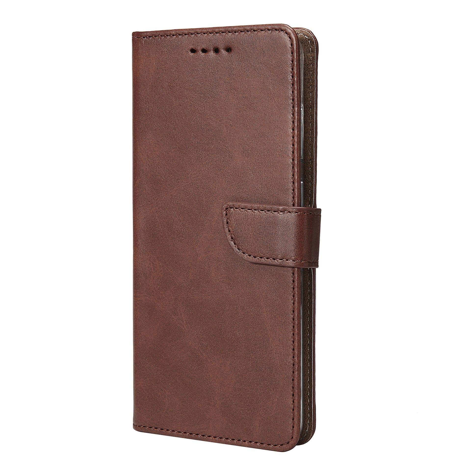 Rixus Bookcase For Apple iPhone 17 Pro Brown