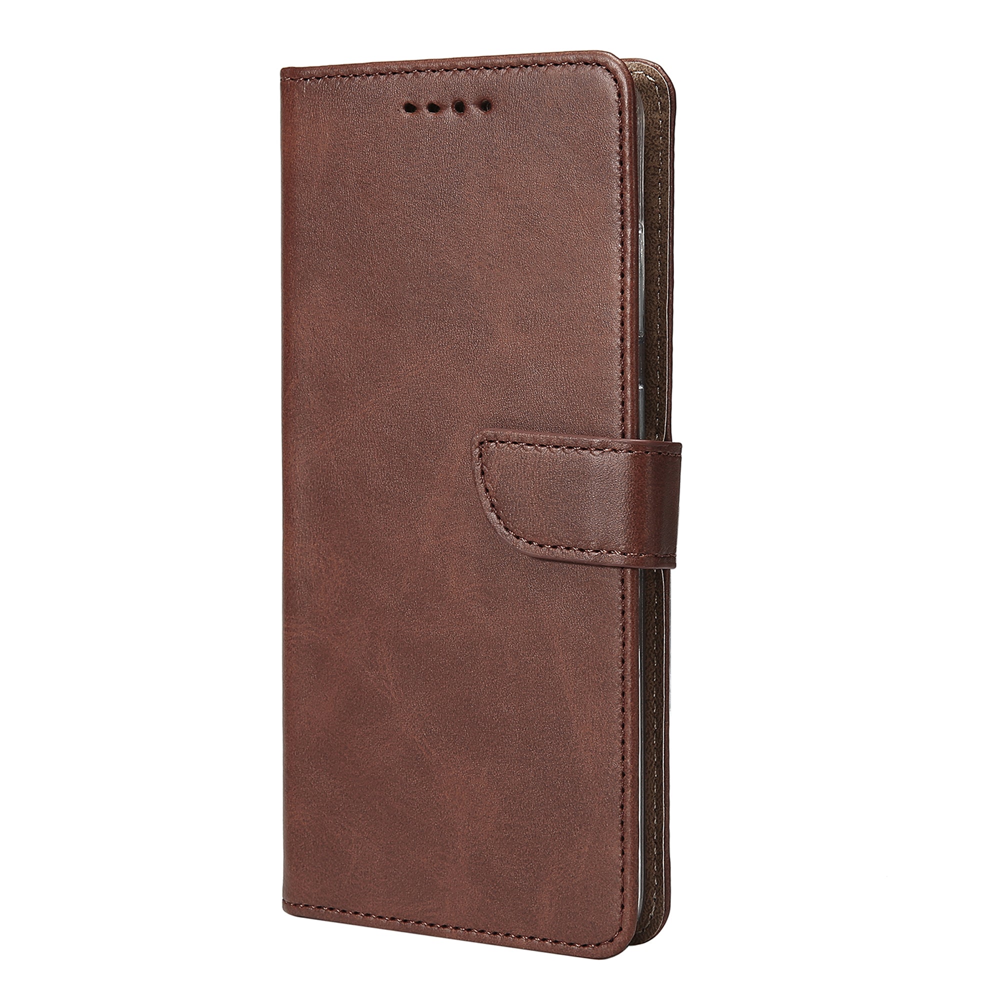 Rixus Bookcase For Apple iPhone 17 Pro Brown