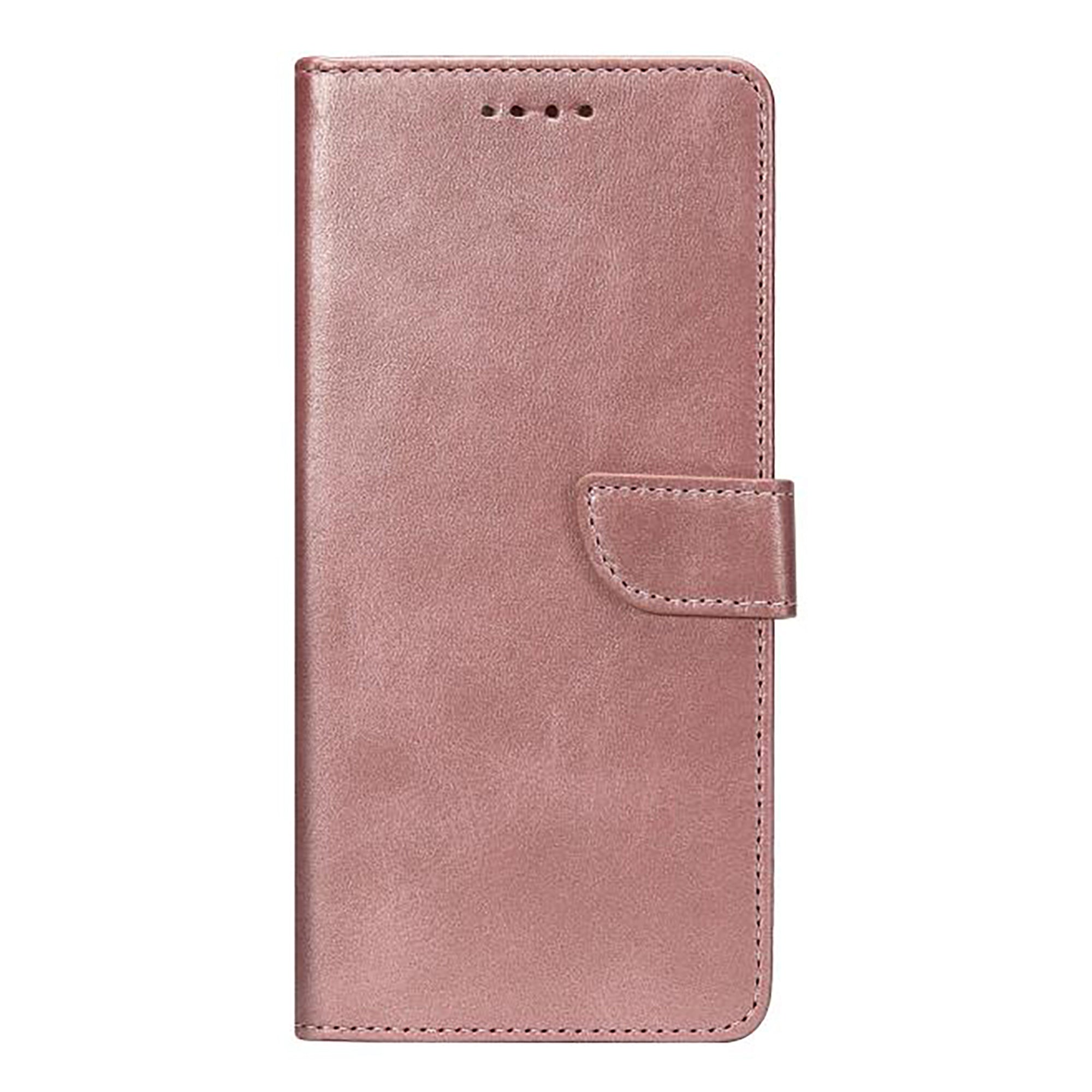 Rixus Bookcase For Apple iPhone 17 Air Pink