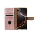 Rixus Bookcase For iPhone 17 Air Pink