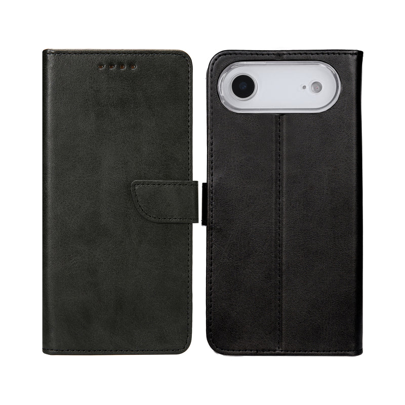 Rixus Bookcase For iPhone 17 Air Black