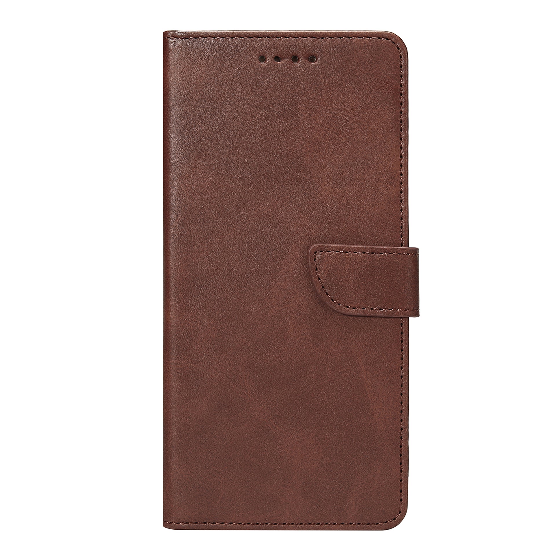 Rixus Bookcase For Apple iPhone 17 Air Brown