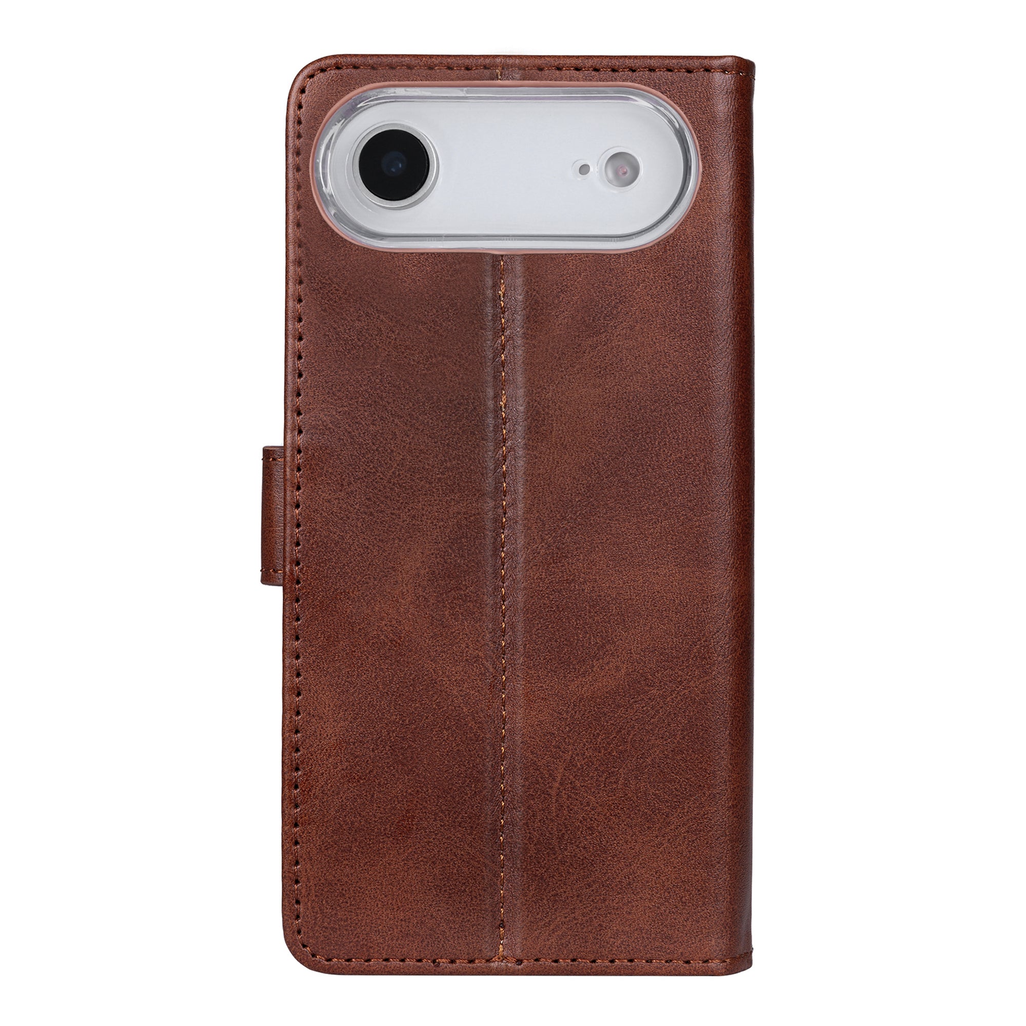 Rixus Bookcase For Apple iPhone 17 Air Brown