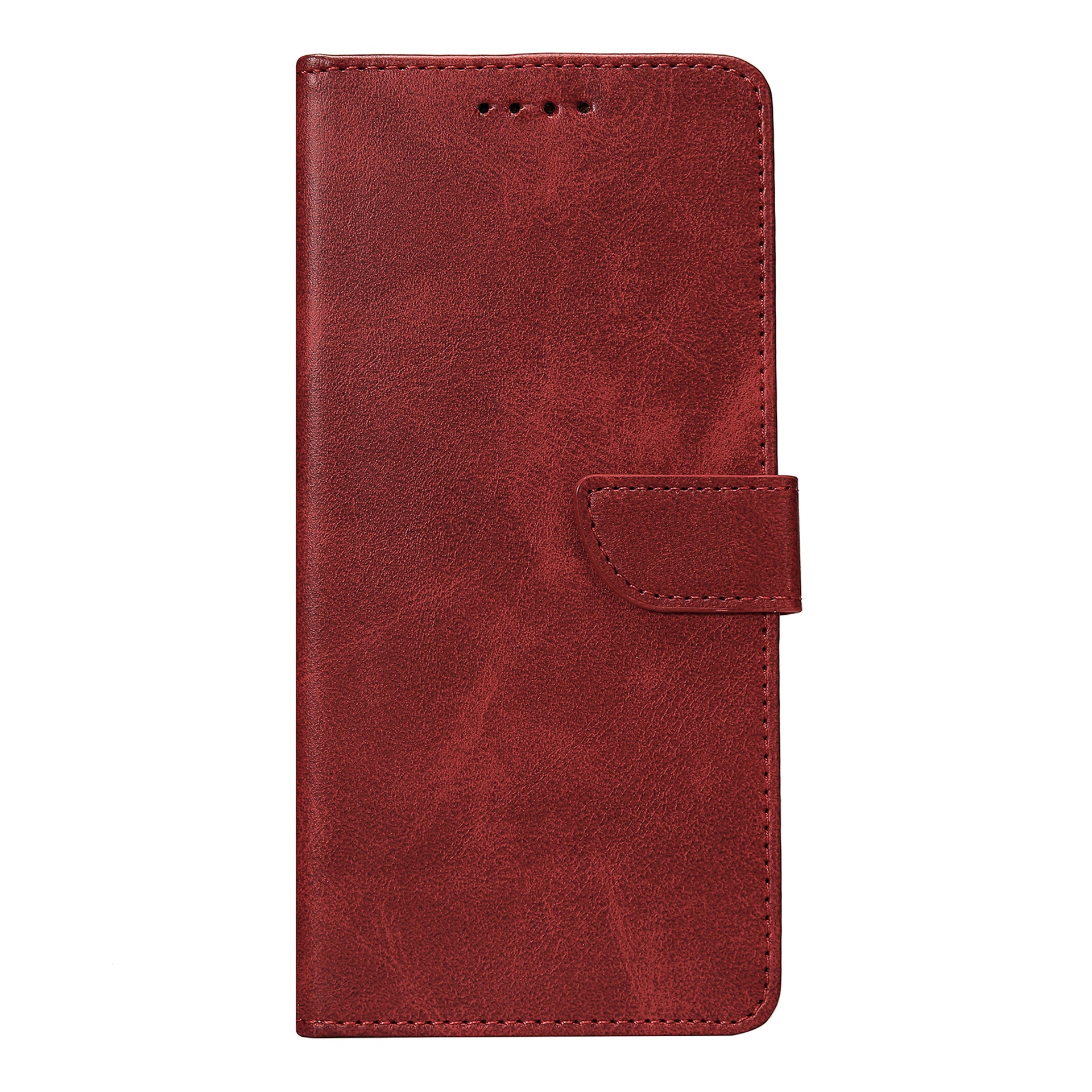 Rixus Bookcase For Apple iPhone 17 Air Dark Red