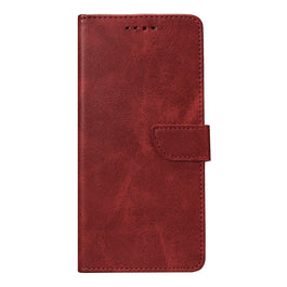 Rixus Bookcase For Apple iPhone 17 Air Dark Red
