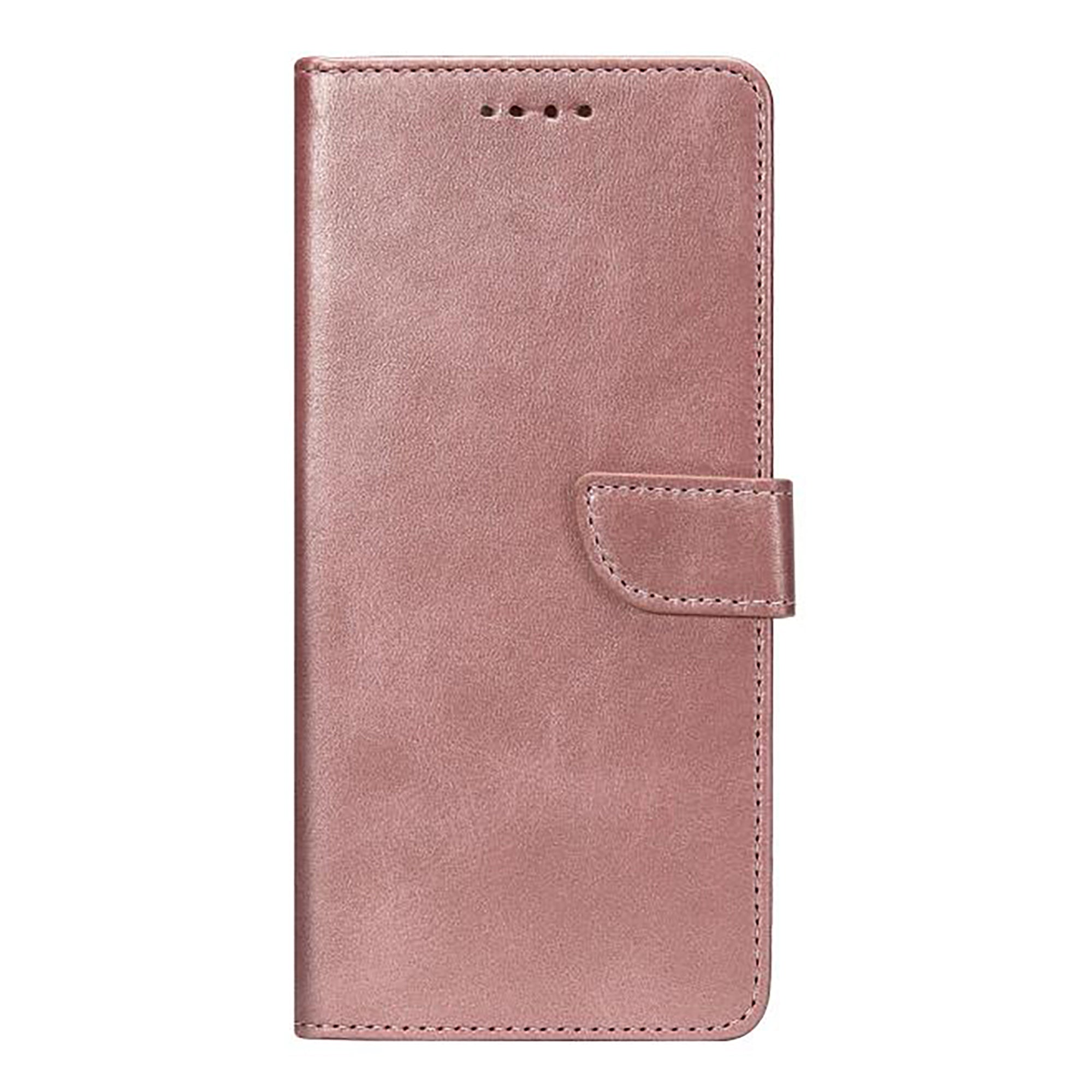 Rixus Bookcase For Apple iPhone 17 Pro Max Pink
