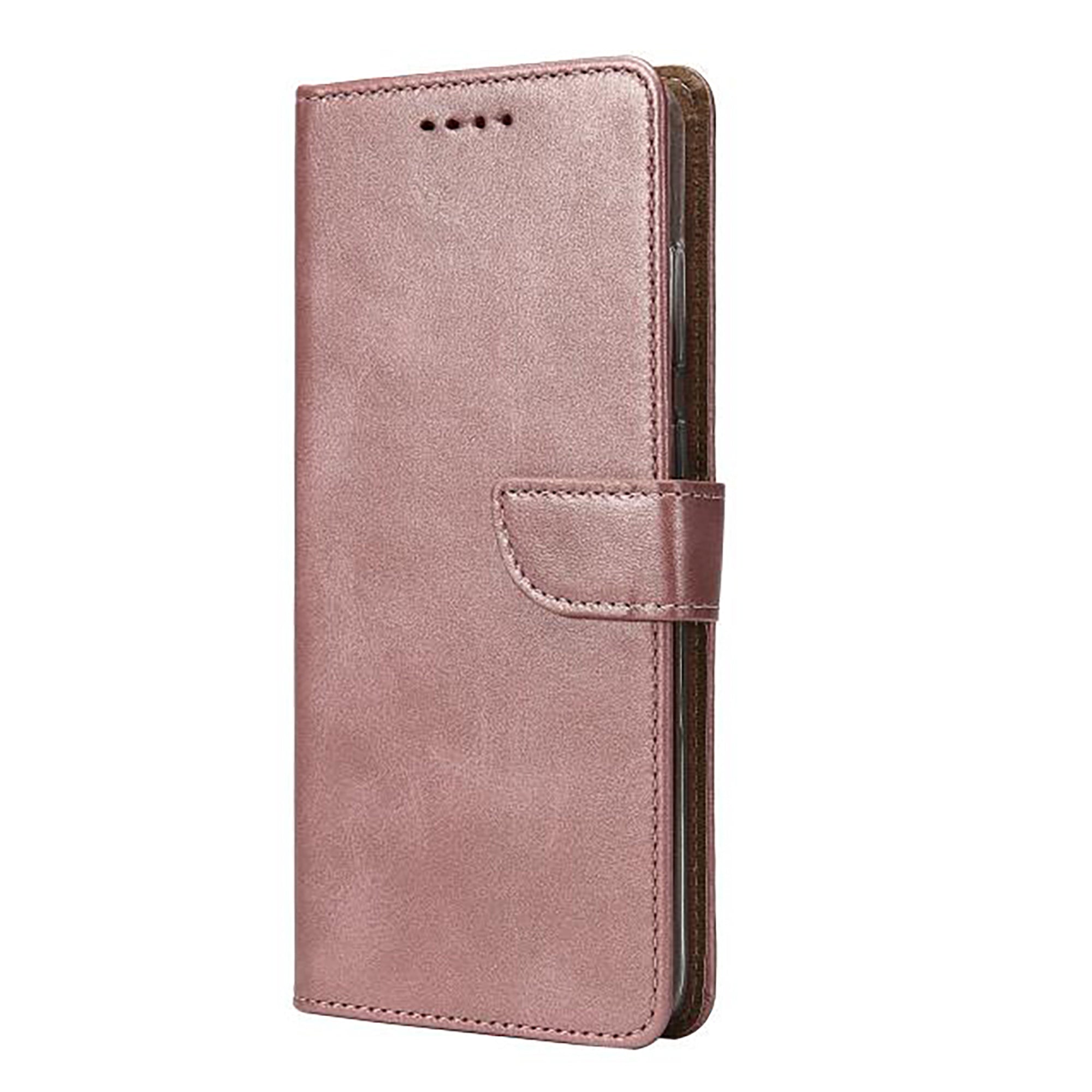 Rixus Bookcase For Apple iPhone 17 Pro Max Pink