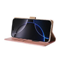 Rixus Bookcase For Apple iPhone 17 Pro Max Pink