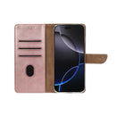 Rixus Bookcase For iPhone 17 Pro Max Pink