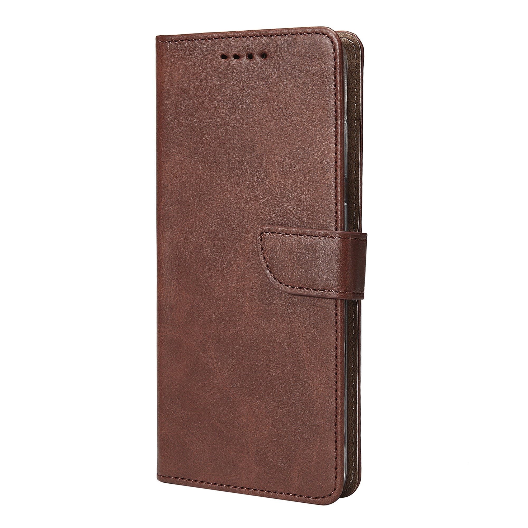 Rixus Bookcase For Apple iPhone 17 Pro Max Brown