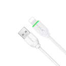 Rixus RXUC13AL Charging Cable USB-A To Lightning 30CM White