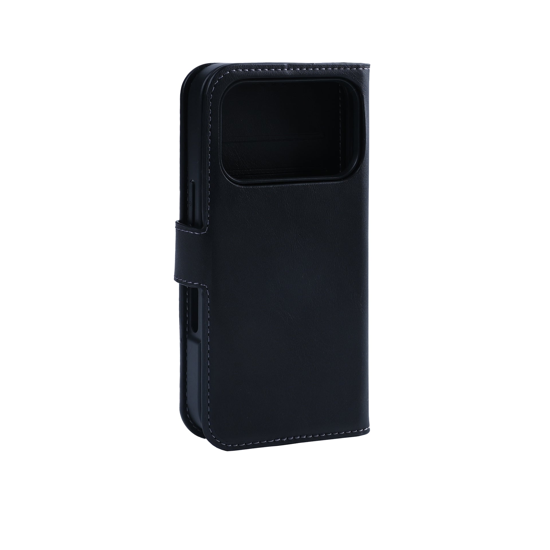Rixus Duo Magnetic Detachable Wallet For Apple iPhone 17 Pro Black