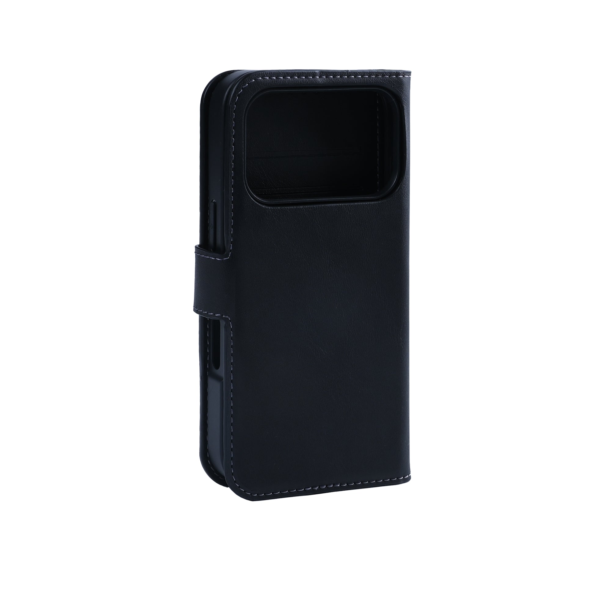 Rixus Duo Magnetic Detachable Wallet For Apple iPhone 17 Pro Black