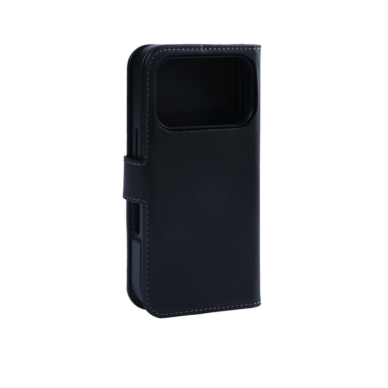 Rixus Duo Magnetic Detachable Wallet For iPhone 17 Pro Black