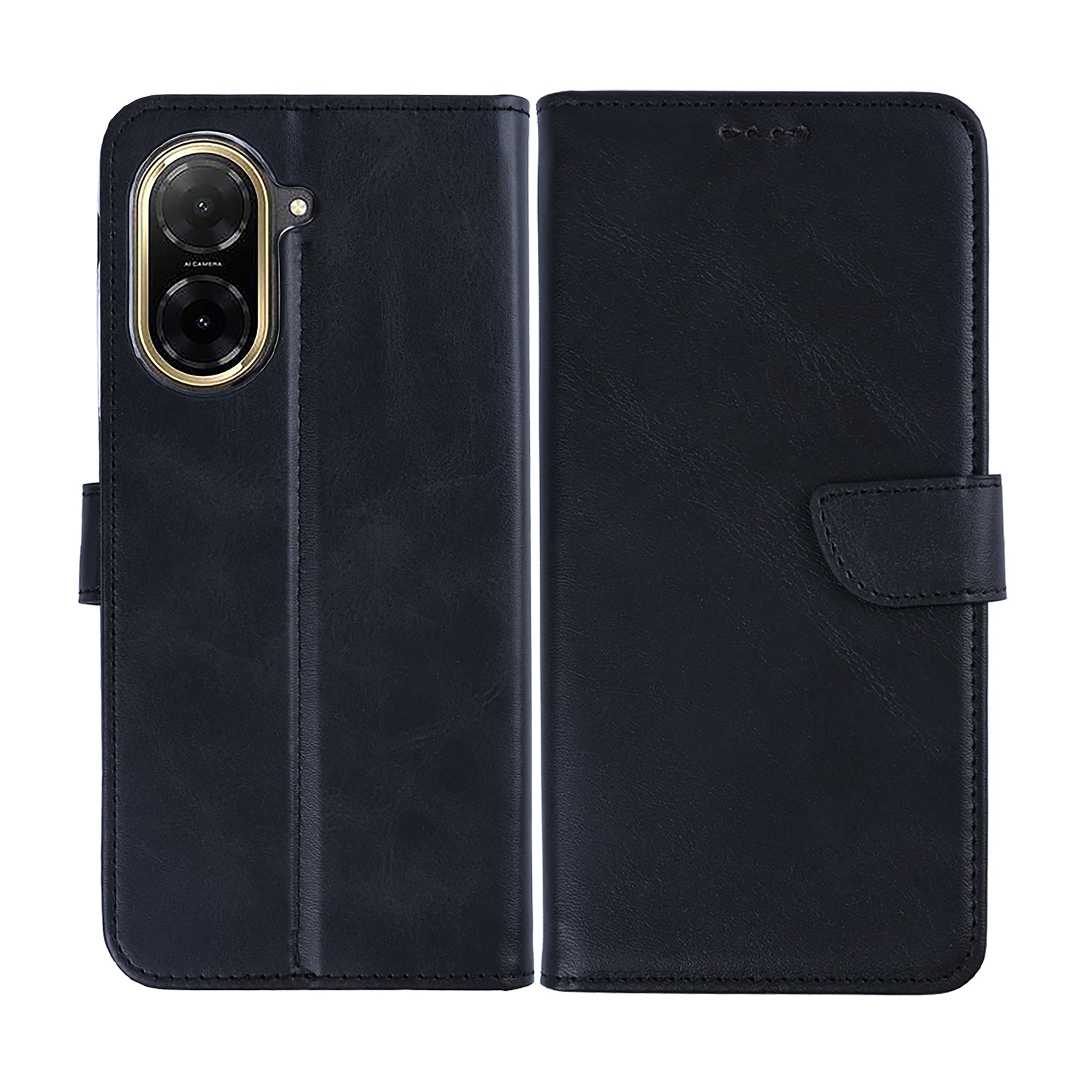 Rixus Bookcase For Xiaomi Redmi A5 Black