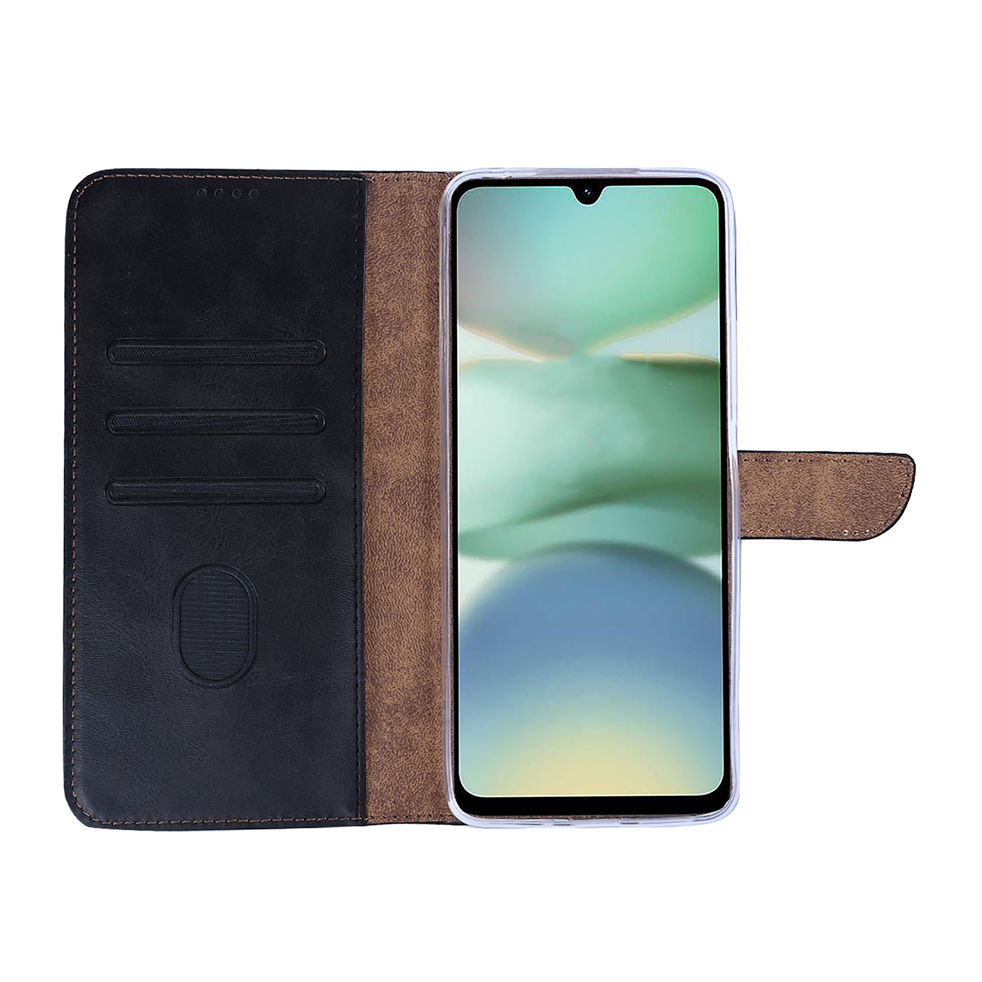 Rixus Bookcase For Xiaomi Redmi A5 Black