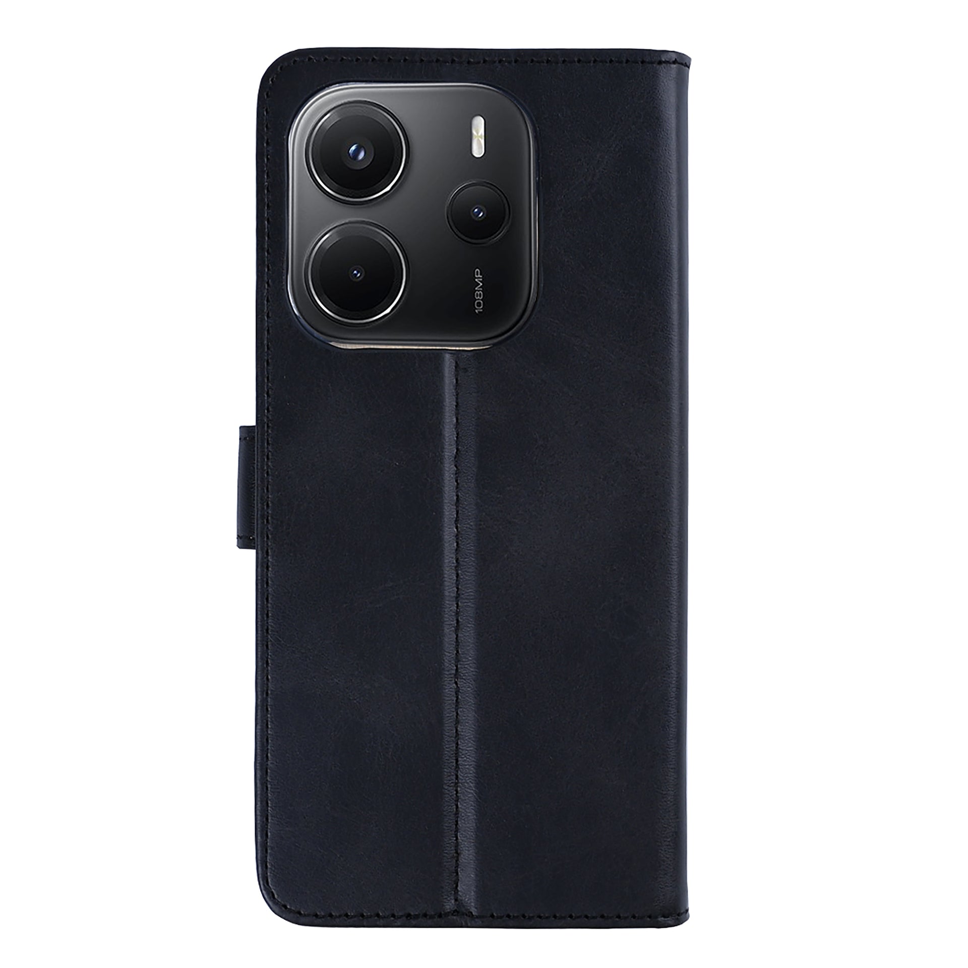 Rixus Bookcase For Xiaomi Redmi Note 14 4G Black