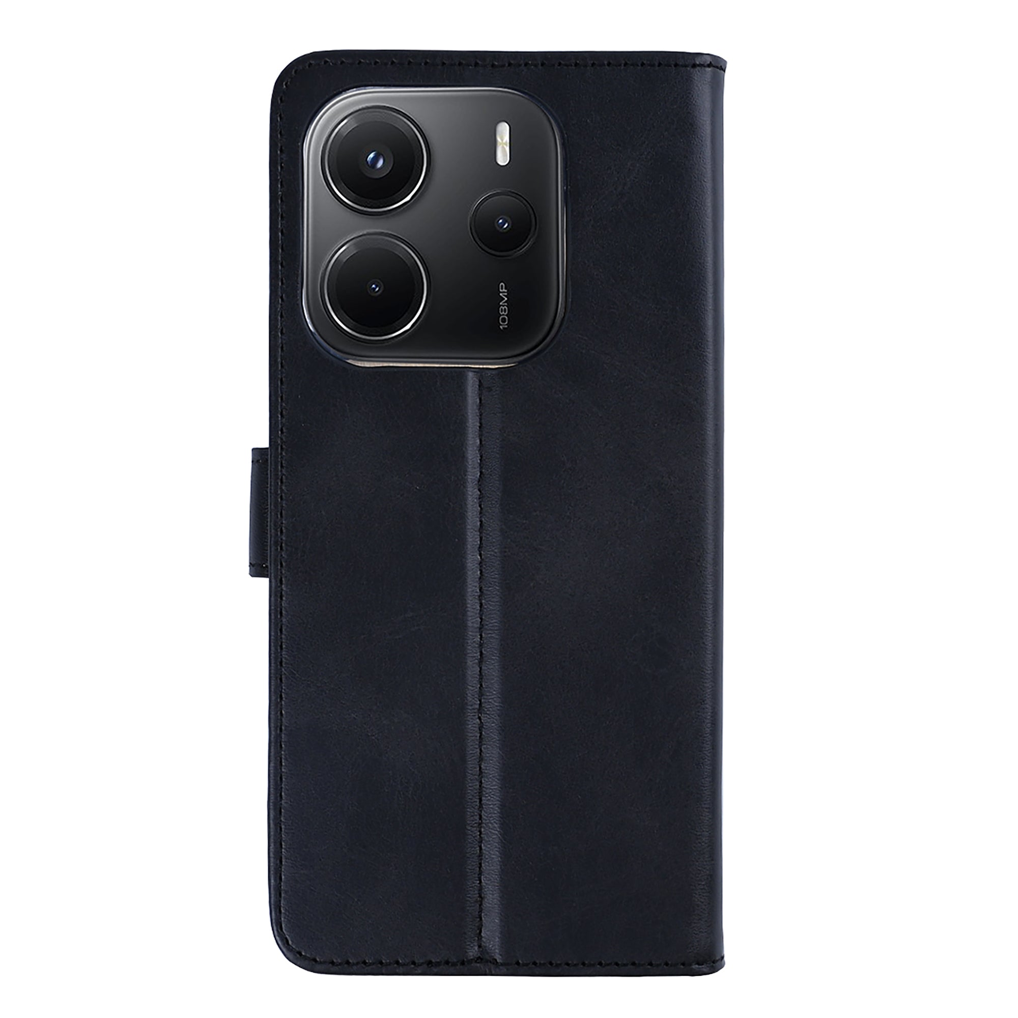 Rixus Bookcase For Xiaomi Redmi Note 14 4G Black