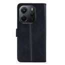 Rixus Bookcase For Xiaomi Redmi Note 14 4G Black