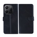 Rixus Bookcase For Xiaomi Redmi Note 14 4G Black