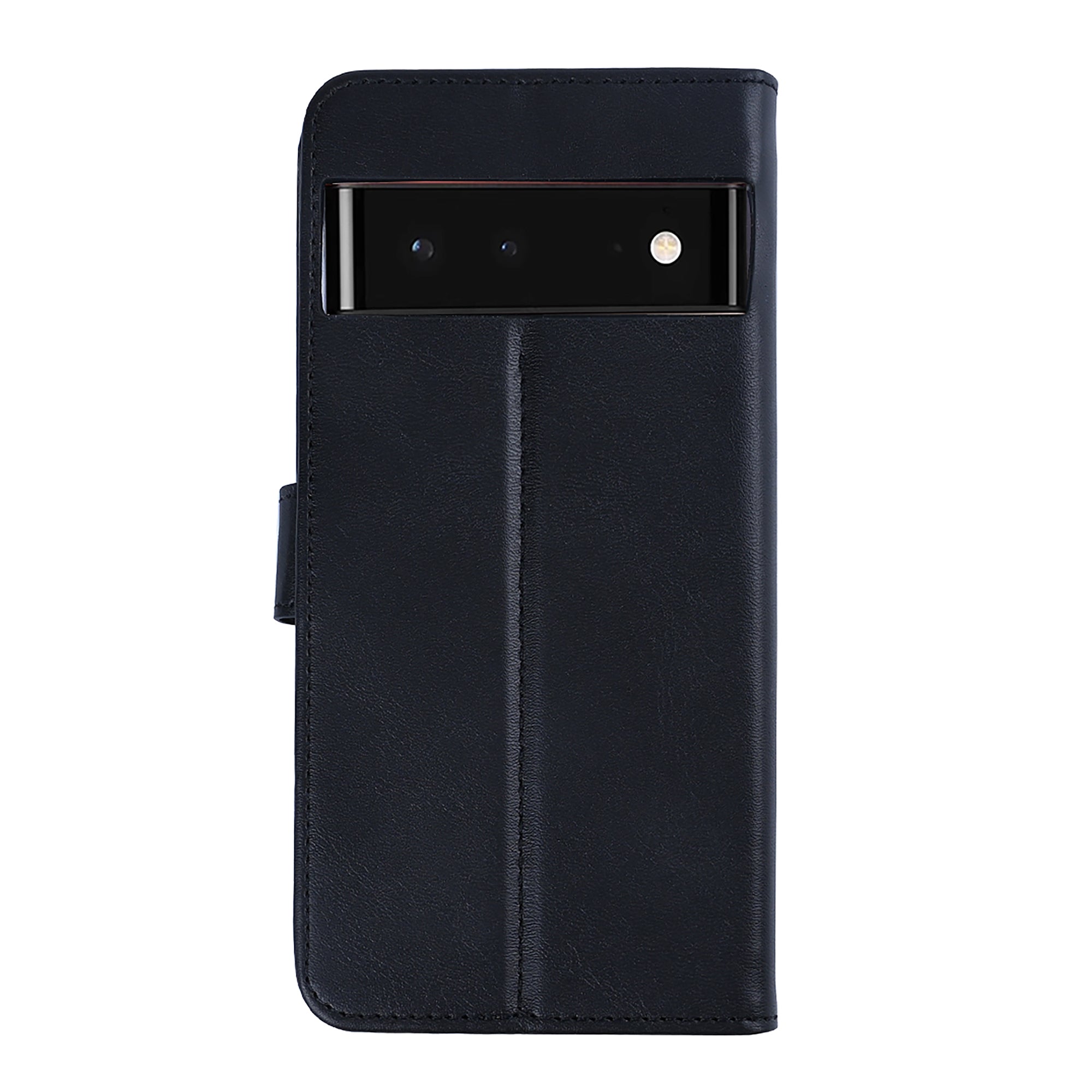 Rixus Bookcase For Google Pixel 6 Pro Black