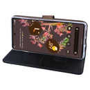 Rixus Bookcase For Google Pixel 6 Pro Black