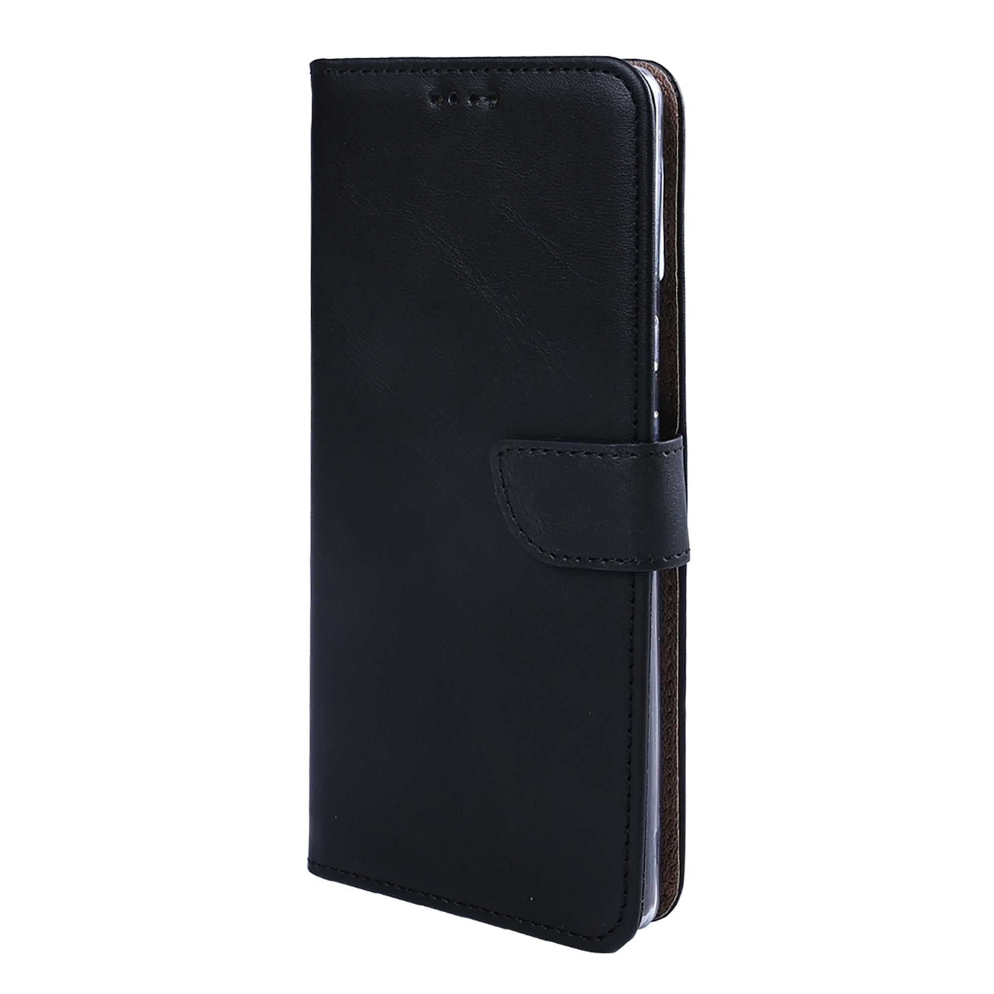 Rixus Bookcase For Google Pixel 6A Black