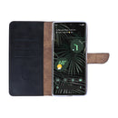 Rixus Bookcase For Google Pixel 6A Black