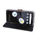Rixus Bookcase For Google Pixel 7 Pro Black