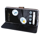 Rixus Bookcase For Google Pixel 7 Pro Black
