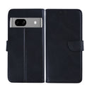 Rixus Bookcase For Google Pixel 7A Black