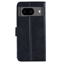 Rixus Bookcase For Google Pixel 8A Black