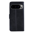 Rixus Bookcase For Google Pixel 9 Pro Black