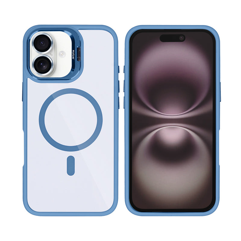 Rixus Classic 03 Case With MagSafe For iPhone 17 Light Blue