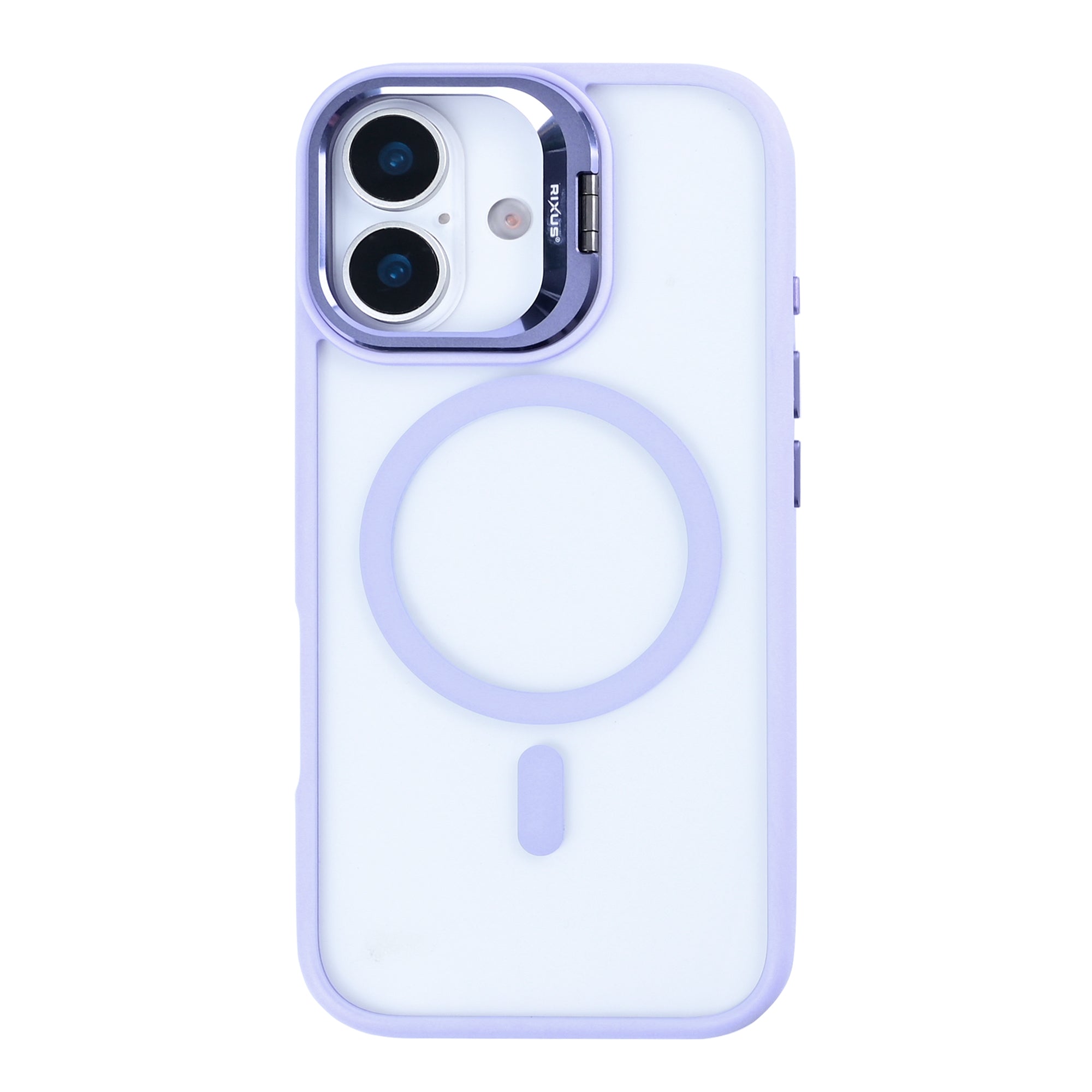 Rixus Classic 03 Case With MagSafe Compatible For Apple iPhone 17 Light Purple