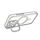 Rixus Classic 03 Case With MagSafe Compatible For Apple iPhone 17 Deep Purple