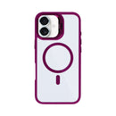 Rixus Classic 03 Case With MagSafe For iPhone 17 Dark Pink