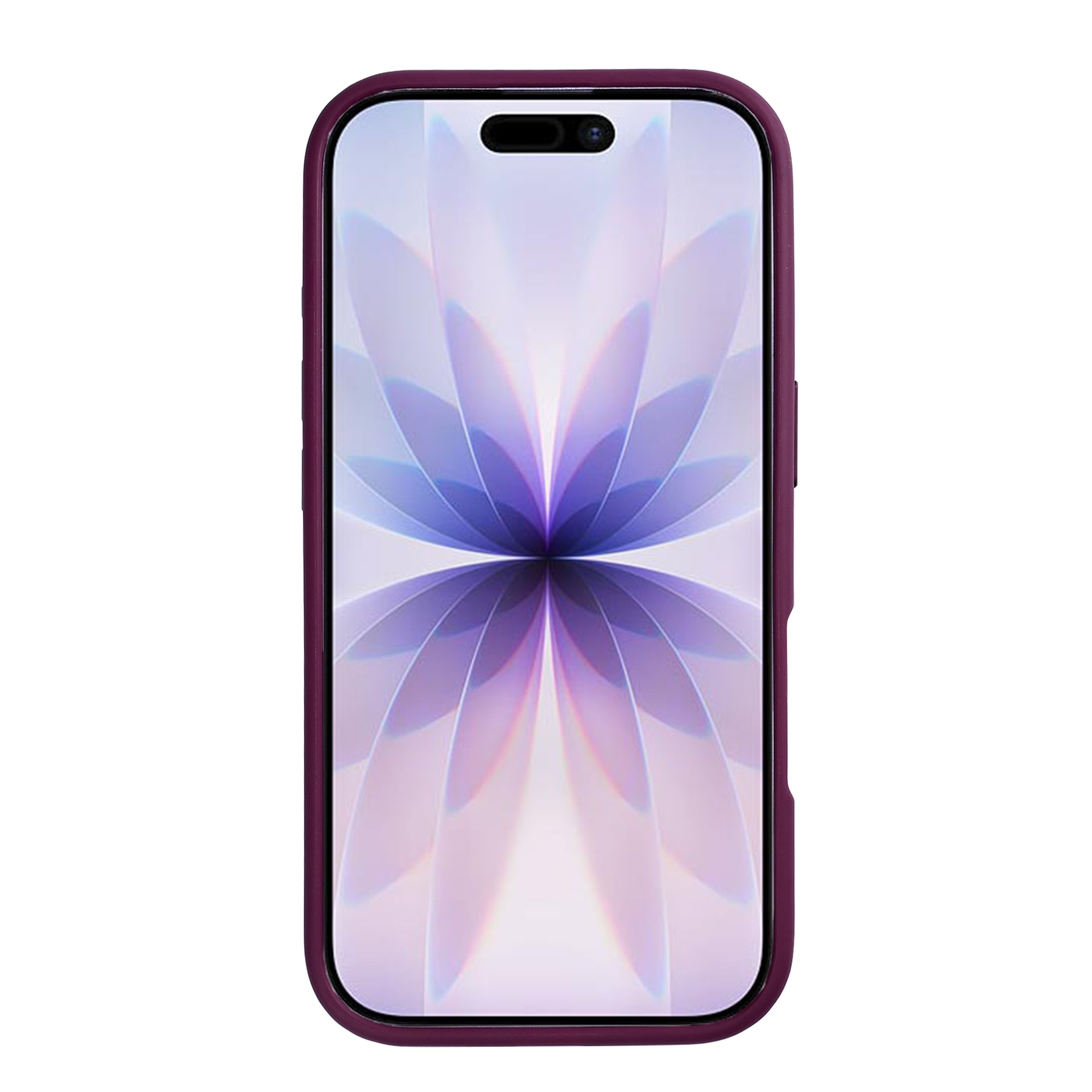 Rixus Classic 03 Case With MagSafe Compatible For Apple iPhone 17 Dark Pink