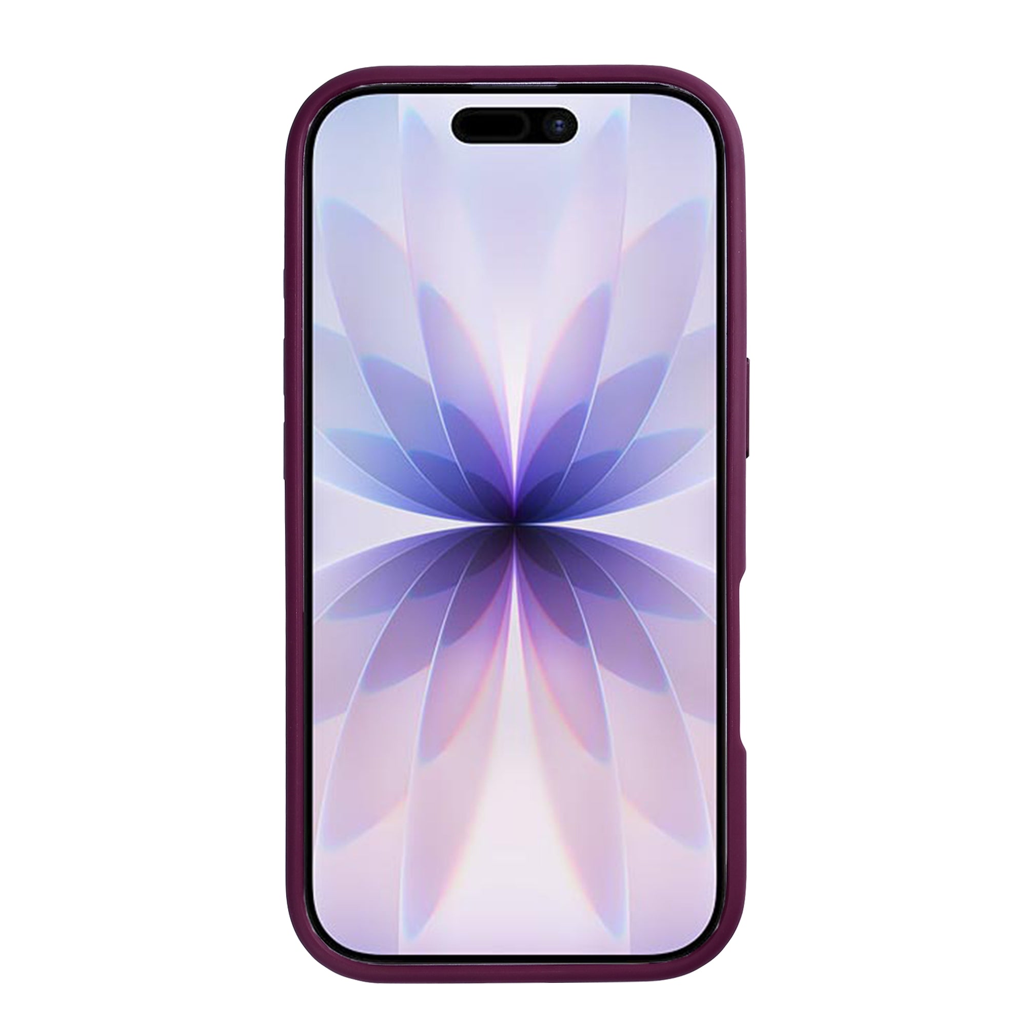 Rixus Classic 03 Case With MagSafe Compatible For Apple iPhone 17 Dark Pink