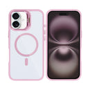Rixus Classic 03 Case With MagSafe For iPhone 17 Light Pink