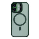 Rixus Classic 03 Case With MagSafe For Apple iPhone 17 Dark Green